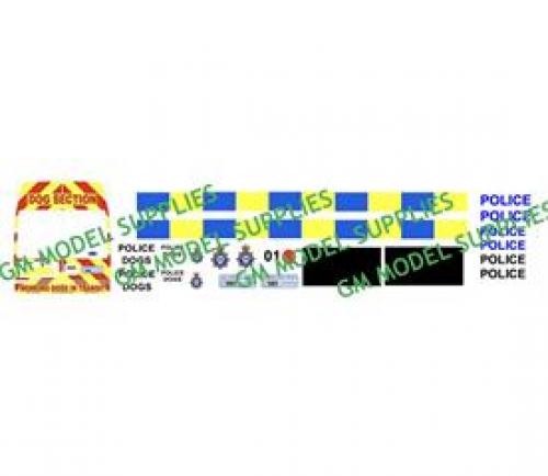 Transit LWB Decal Conversion Kit 'Dogs Unit Police Livery'